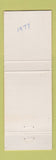 Matchbook Cover - Revere Motel Farmington MI WORN