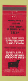 Matchbook Cover - Bonanza Sirloin Pit Lapeer MI