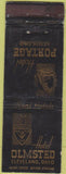 Matchbook Cover - Hotel Olmsted Cleveland OH Akron OH
