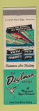 Matchbook Cover - Deglman Hotel Saulte Ste Marie MI Ojibway Park