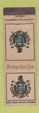 Matchbook Cover - Detroit Golf Club MI WEAR