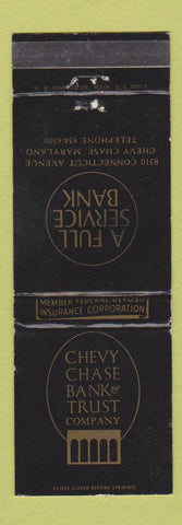 Matchbook Cover - Chevy Chase Bank and Trust MD WEAR