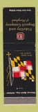 Matchbook Cover - Fidelity and Deposit Baltimore MD