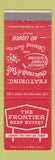 Matchbook Cover - Frontier Beef Buffet Ann Arbor MI