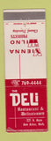 Matchbook Cover - Deli Restaurant Ann Arbor MI Vienna Wilno WEAR