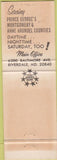 Matchbook Cover - Citizens Bank of Maryland Riverdale MD