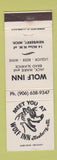 Matchbook Cover - Wolf Inn Newberry MI