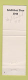 Matchbook Cover - Wolf Inn Newberry MI