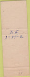Matchbook Cover - The American Cafe Silvis IL pinup