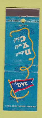 Matchbook Cover - Detroit Yacht Club MI WEAR