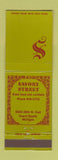 Matchbook Cover - Savoy Street Restaurant Grand Rapids MI