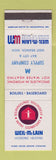 Matchbook Cover - Weil McLain Heating West Branch Bay City MI