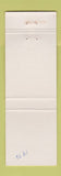 Matchbook Cover - Weil McLain Heating West Branch Bay City MI
