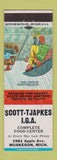 Matchbook Cover - Scott Tjapkes IGA Grocery Musekgon MI