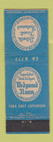 Matchbook Cover - Wedgewood Room Detroit MI restaurant