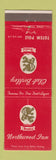 Matchbook Cover - Club Berkley  Royal Oak MI Rund's?