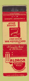 Matchbook Cover - Waldron Hotel Pontiac MI WEAR