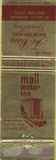 Matchbook Cover - Mall Motor Inn Dayton OH