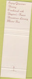 Matchbook Cover - Mall Motor Inn Dayton OH