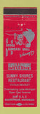 Matchbook Cover - Sunny Shores Restaurant Manistique MI WRITING