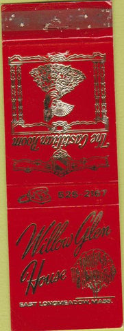 Matchbook Cover - Willow Glen House East Longmeadow MA girlie