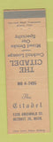Matchbook Cover - The Citadel Detroit MI bar WEAR