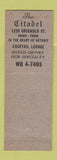 Matchbook Cover - The Citadel Detroit MI bar WEAR