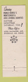 Matchbook Cover - Citizens Bank of Maryland Riverdale MD