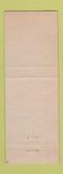 Matchbook Cover - Annapolis Bank and Trust MD