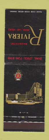 Matchbook Cover - Riviera Hotel Casino Las Vegas NV