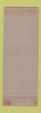 Matchbook Cover - Independent Beef Company grocery Baltimore MD