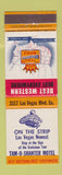 Matchbook Cover - Tam o Shanter Motel Las Vegas NV Best Western