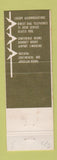 Matchbook Cover - Embassy Motel Detroit MI WEAR