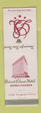 Matchbook Cover - Detroit Leland Hotel MI WEAR
