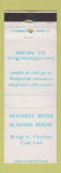 Matchbook Cover - Mitchell River Seafood House Chatham MA WORN