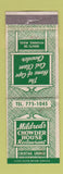 Matchbook Cover - Mildred's Chowder House Hyannis MA