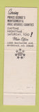 Matchbook Cover - Citizens Bank of Maryland Riverdale MD