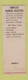 Matchbook Cover - Annapolis Bank and Trust MD 50th Anniversary