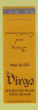 Matchbook Cover - The Dirgo Restaurant Detroit MI