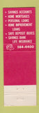 Matchbook Cover - Nonotuck Savings Bank Northampton MA WEAR