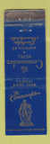 Matchbook Cover - Commander Hotel Cambridge MA WORN