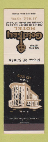 Matchbook Cover - Gold Key Motel Las Vegas NV