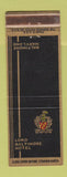Matchbook Cover - Lord Baltimore Hotel MD WEAR