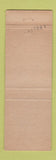 Matchbook Cover - Commander Hotel Ocean City MD
