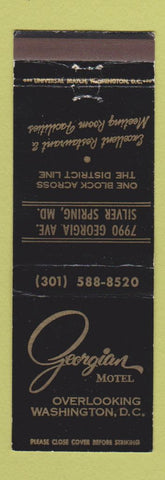 Matchbook Cover - Georgian Motel Washington DC Silver Spring MD