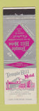 Matchbook Cover - Temple Hill Motel Salisbury MD