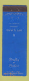 Matchbook Cover - Bradley and Herbert Opticians Baltimore MD WORN