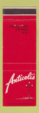 Matchbook Cover - Anticoli's Restaurant Dayton OH