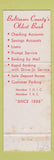 Matchbook Cover - Towson National Bank MD