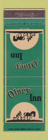 Matchbook Cover - Olney Inn MD